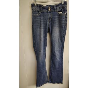 WallFlower Luscious Curvy Bootcut Jeans Size‎ 8 Medium Wash